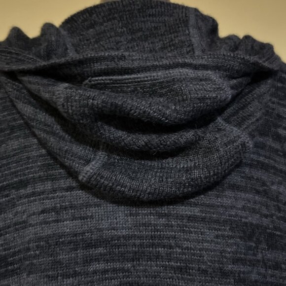 Paka The Hoodie Sweater Unisex XL Gray Royal Alpaca Wool Handmade Pullover - Picture 12 of 13